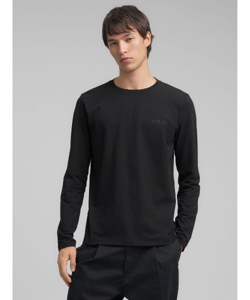 tシャツ REPLEYロゴ ストレッチジャージーロンT メンズ_5