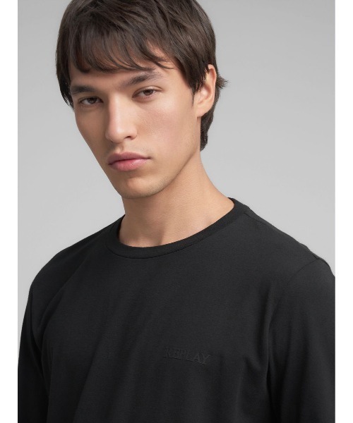 tシャツ REPLEYロゴ ストレッチジャージーロンT メンズ_8