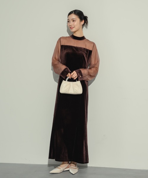 NEUNA（ヌナ） ドレス ベロアマーメイドドレス : ZOZOTOWN Yahoo!店