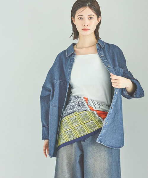 LAKOLE スカーフ バンダナ アソ−ト柄スカーフ「90cm」 / 594127