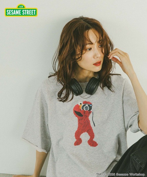 GLOBAL WORK（グローバルワーク） tシャツ セサミストリート/乾き