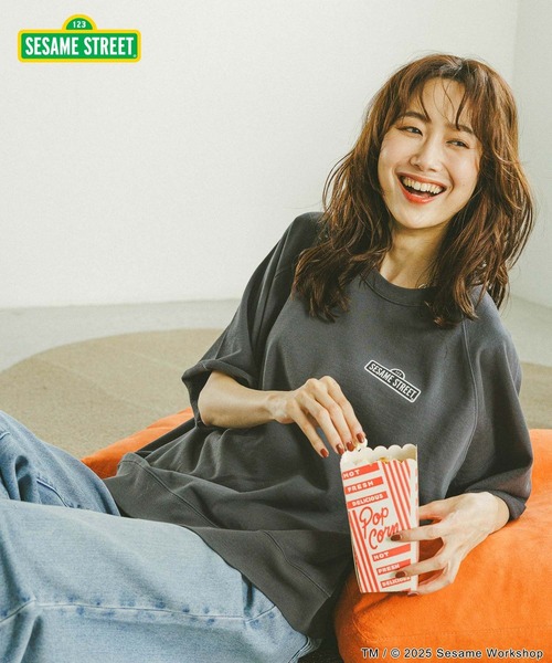 GLOBAL WORK（グローバルワーク） tシャツ セサミストリート/乾き