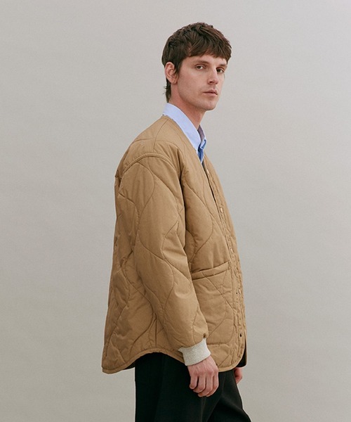 コート ジャケット Cotton Quilt Liner Jacket Mens / コットン キルト ライナー ジャケット メンズ メンズの画像