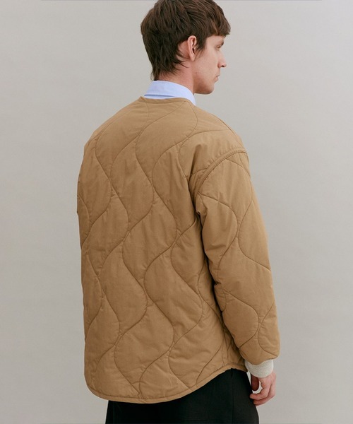 コート ジャケット Cotton Quilt Liner Jacket Mens / コットン キルト ライナー ジャケット メンズ メンズの画像