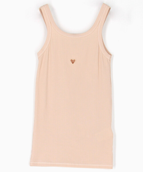 タンクトップ ノースリーブ Baserange/ベースレンジ HEART TANK / TTHTK-CR-WI25 / ハート タンクトップ レディー | BASERANGE