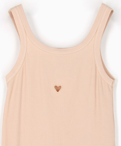 タンクトップ ノースリーブ Baserange/ベースレンジ HEART TANK / TTHTK-CR-WI25 / ハート タンクトップ レディー | BASERANGE | 03