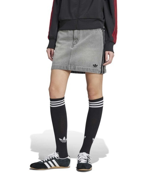 adidas デニムスカート ミニスカート24 adidas（アディダス） デニムスカート adidas Originals ADICOLOR 3
