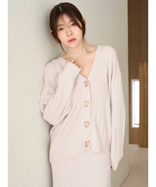 SNIDEL HOME パジャマ ルームウェア 「WarmMisty」「吸湿発熱」 ハート