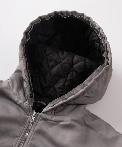 ブルゾン アウター 「82」ヴィンテージライク ファーフード フライト