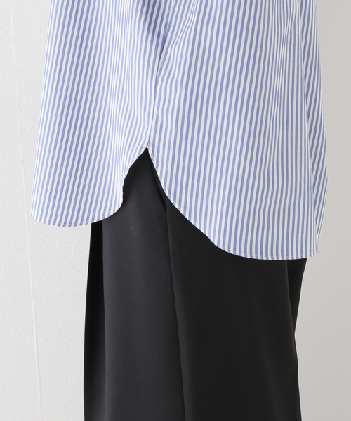 plage（プラージュ） 長袖シャツ FREE サックスブルー レディース