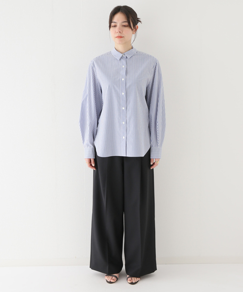 plage（プラージュ） 長袖シャツ FREE サックスブルー レディース