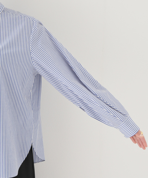 plage（プラージュ） 長袖シャツ FREE サックスブルー レディース