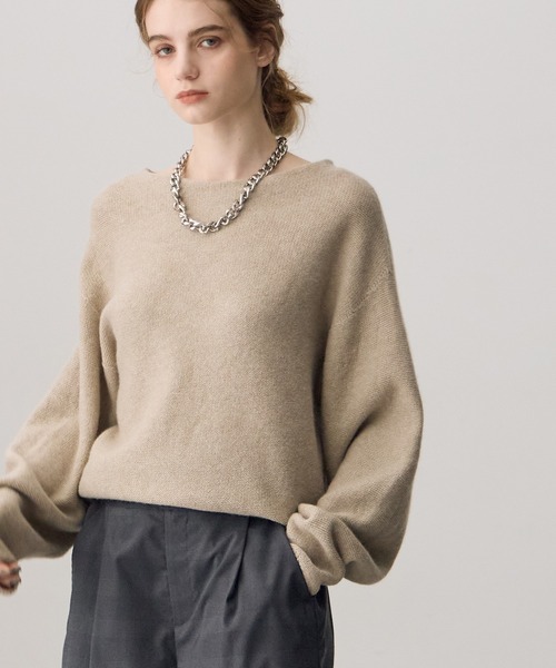 ATSURO TAYAMA（アツロウタヤマ） ニット セーター ボートネックニット