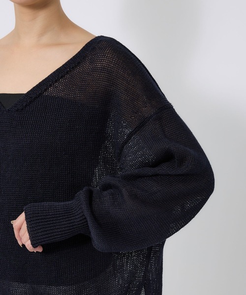 「Chaos」 長袖ニット FREE ベージュ レディース_画像4