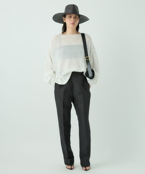 「Chaos」 長袖ニット FREE ベージュ レディース_画像8