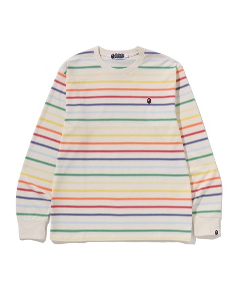 A BATHING APE（アベイシングエイプ） tシャツ GRADIENT RAINBOW