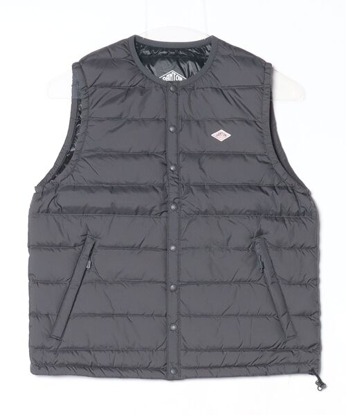 Danton（ダントン） ダウンベスト X-SMALL グレー メンズ : ZOZOTOWN