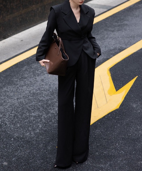 aimoha（アイモハ） セットアップ ダブルテーラードジャケット＋ワイド