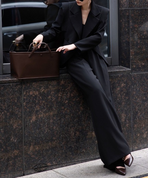 aimoha（アイモハ） セットアップ ダブルテーラードジャケット＋ワイド