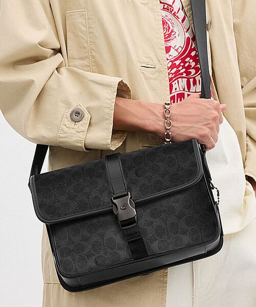 COACH（コーチ） ショルダーバッグ リーグ メッセンジャー バッグ