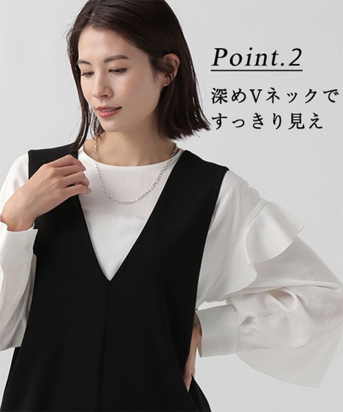「Elura」 サロペットスカート LARGE ブラウン系その他4 レディース_画像6