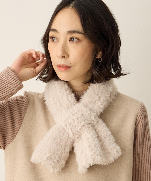 DECOY SINCE 1981 ストール マフラー フェザーヤーンマフラー「穴に