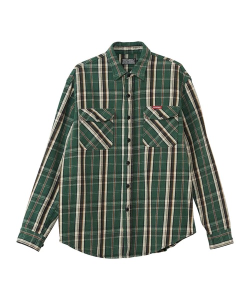 HYSTERIC GLAMOUR（ヒステリックグラマー） 長袖シャツ SMALL グリーン