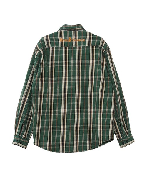 HYSTERIC GLAMOUR（ヒステリックグラマー） 長袖シャツ SMALL グリーン