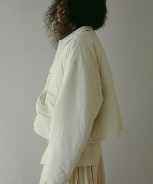 「ETRE TOKYO」 ブルゾン M オフホワイト レディース_画像5