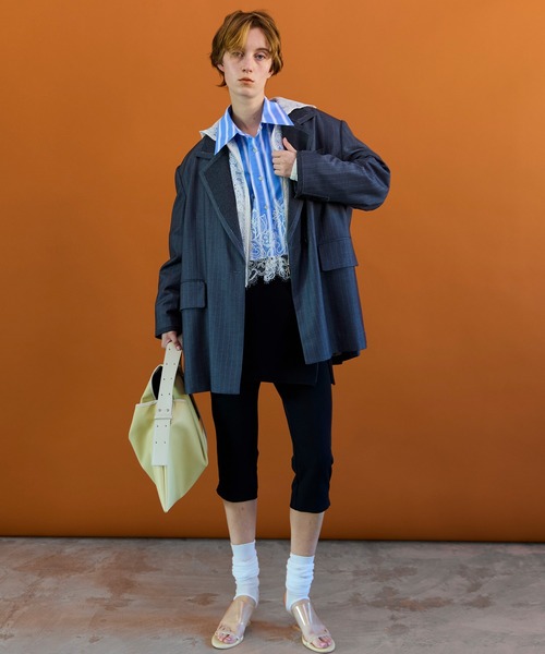 MAISON SPECIAL（メゾンスペシャル） パンツ Mini Skirt Layer Capri