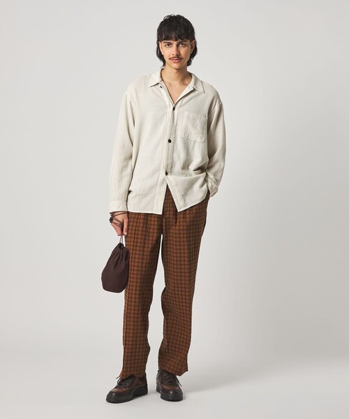 STEVEN ALAN（スティーブンアラン） シャツ メッシュ チェック