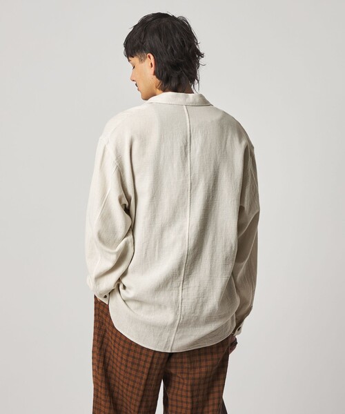 STEVEN ALAN(スティーブンアラン) シャツ コットンメッシュ チェック STEVEN ALAN(スティーブンアラン) シャツ コットンメッシュ チェック