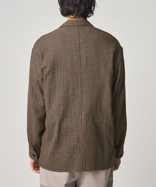 STEVEN ALAN（スティーブンアラン） シャツ コットンメッシュ チェック