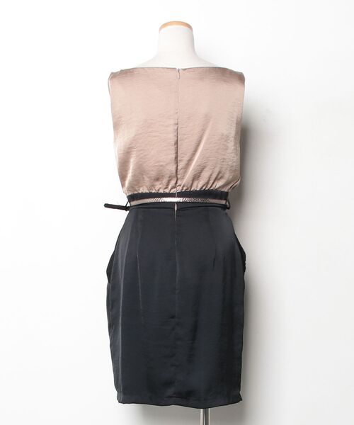 「RINASCIMENTO」 ノースリーブワンピース S ブラック レディース_画像2