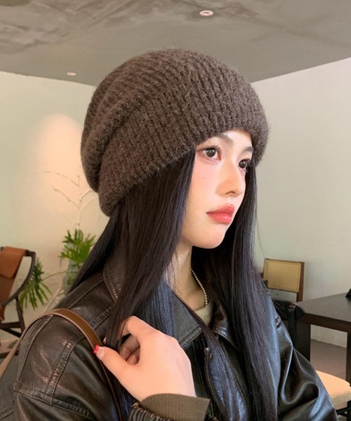 TONE SELECT GOODS ニット帽 ニットキャップ pur chouchou/もこもこ