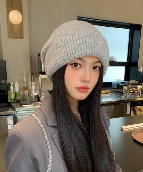 TONE SELECT GOODS ニット帽 ニットキャップ pur chouchou/もこもこ