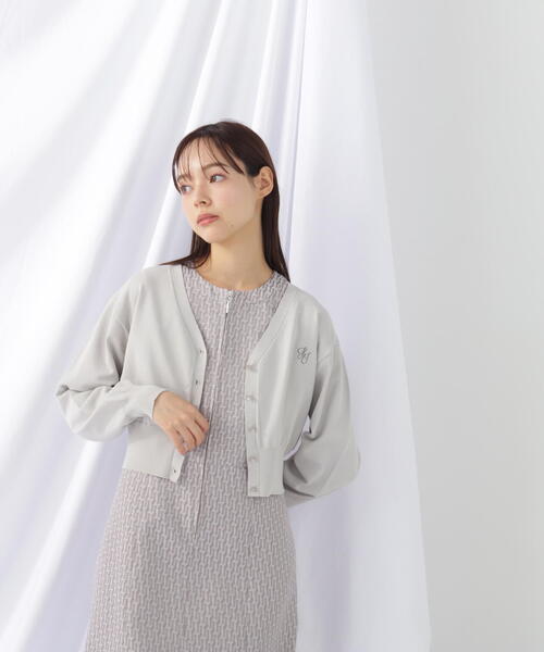 「JILL by JILL STUART」 カーディガン FREE ネイビー レディース_画像7