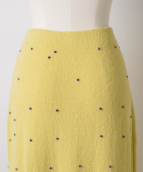 「J1U by LA BELLE ETUDE」 ロングスカート 0 イエロー レディース_画像8