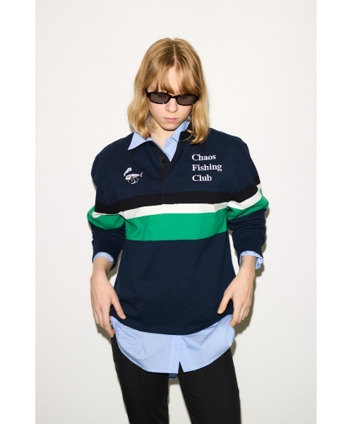 THROW by SLY tシャツ Chaos Fishing Club RUGGER SH カオス