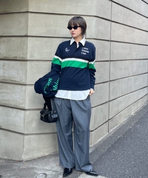 THROW by SLY tシャツ Chaos Fishing Club RUGGER SH カオス