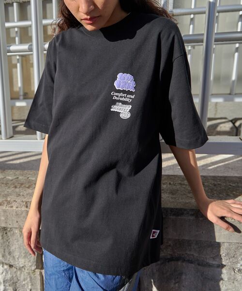 「BEN DAVIS」 半袖Tシャツ X-LARGE ブルー メンズ_画像2