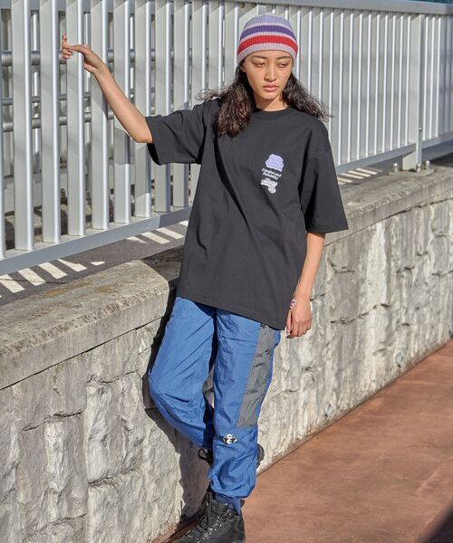 「BEN DAVIS」 半袖Tシャツ X-LARGE ブルー メンズ_画像8