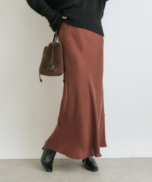 RIVE DROITE（リヴドロワ） ロングスカート 38 ブラック レディース