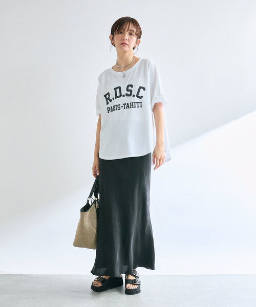 RIVE DROITE ブラックロングスカート サイズ38 RIVE DROITE（リヴドロワ） ロングスカート 38 ブラック レディース