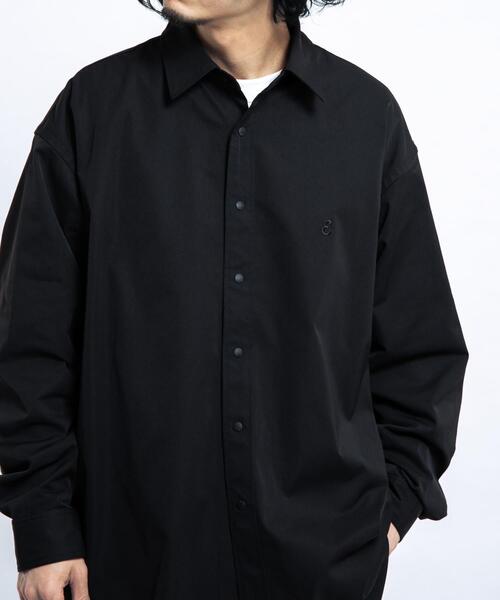 EKAL（エカル） シャツ SOLOTEXツイルレギュラーカラーシャツ メンズ