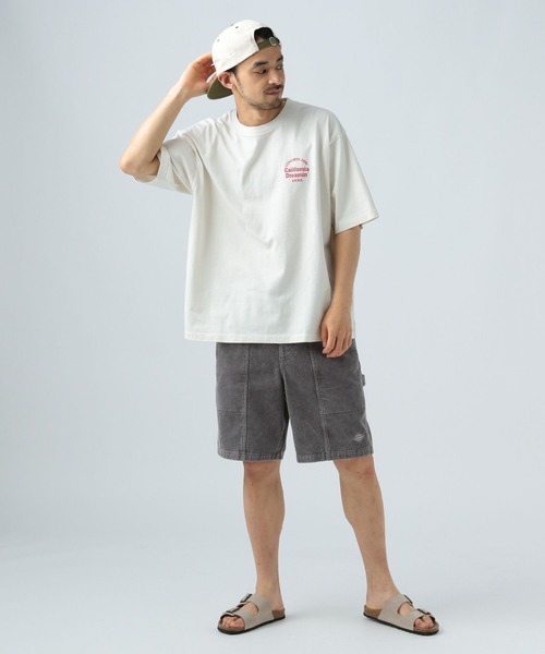 「BAYFLOW」 半袖Tシャツ MEDIUM ネイビー メンズ_画像6