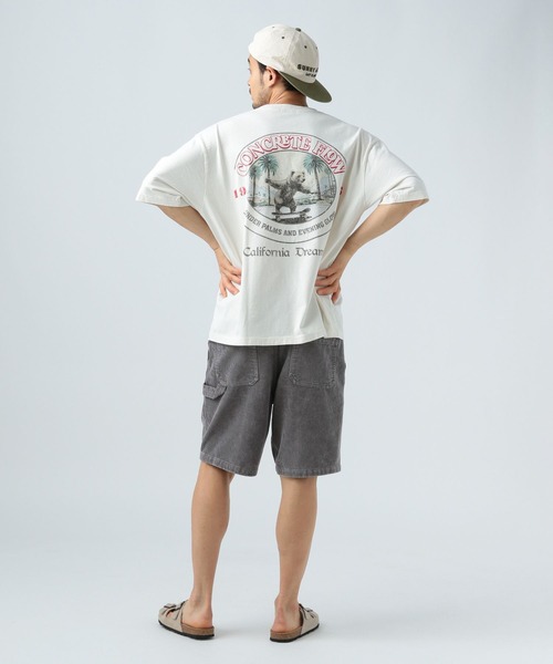 「BAYFLOW」 半袖Tシャツ MEDIUM ネイビー メンズ_画像7