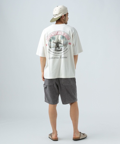 「BAYFLOW」 半袖Tシャツ MEDIUM ネイビー メンズ_画像8