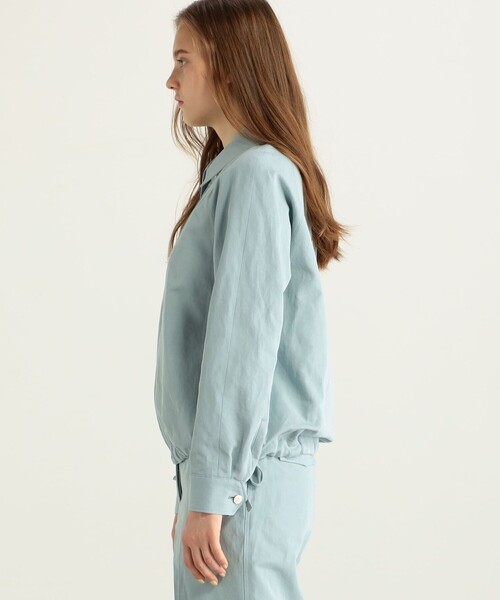 「BACCA」 ブルゾン 36 ライトブルー レディース_画像4