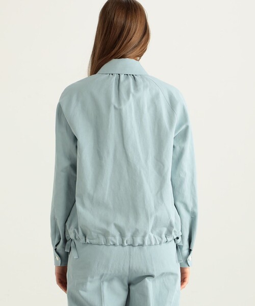 「BACCA」 ブルゾン 36 ライトブルー レディース_画像5